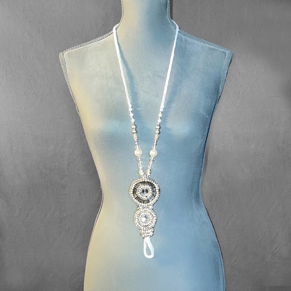 Art Deco Rope Necklace - Picture 1 of 3